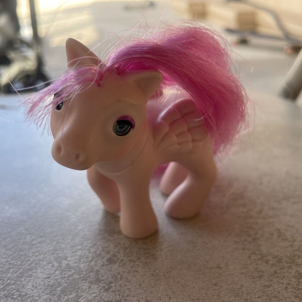 My Little Pony G1 1986 Baby Heart Throb Pegasus Sleepy Beddy Bye Eye Ponies